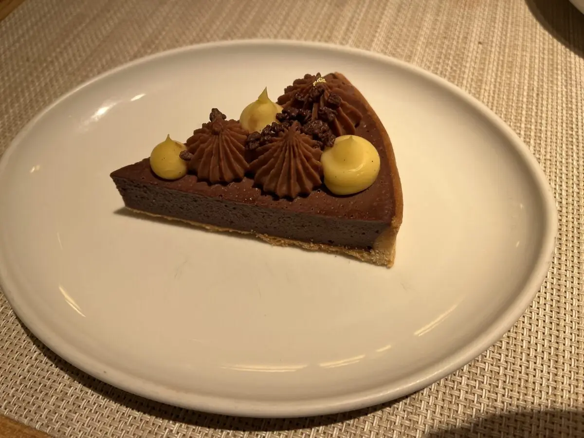 Chocolate Tart at Heritage Bakery