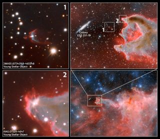 Space photo of the week: ‘God’s Hand’ leaves astronomers scratching their heads