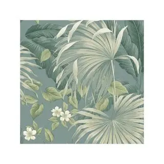 World of Wallpaper Retreat Leaf Wallpaper Green