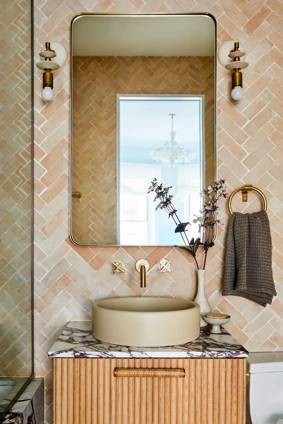 natural materials marble, wood, ceramic natural materials marble, wood, ceramic
