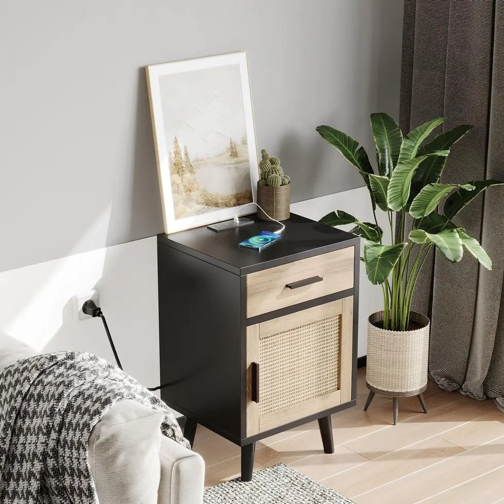 Rattan Nightstands 