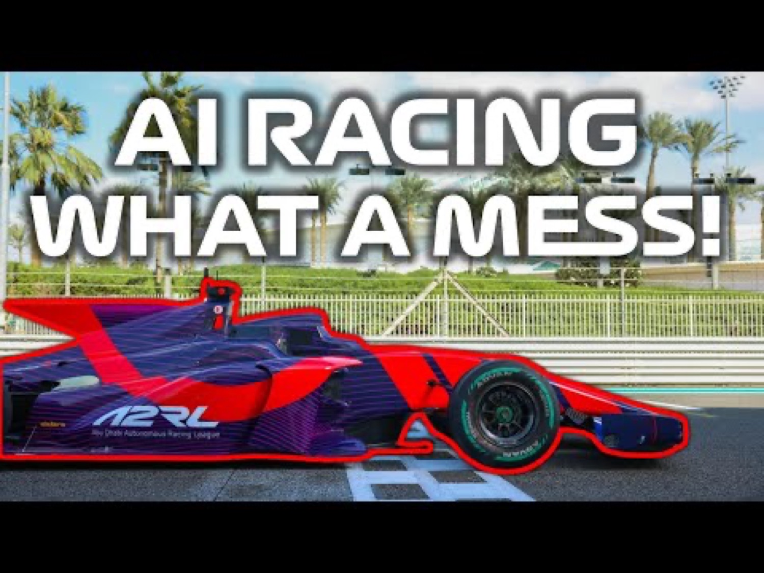 World’s first AI auto race demonstrates the technology is not ready (video)