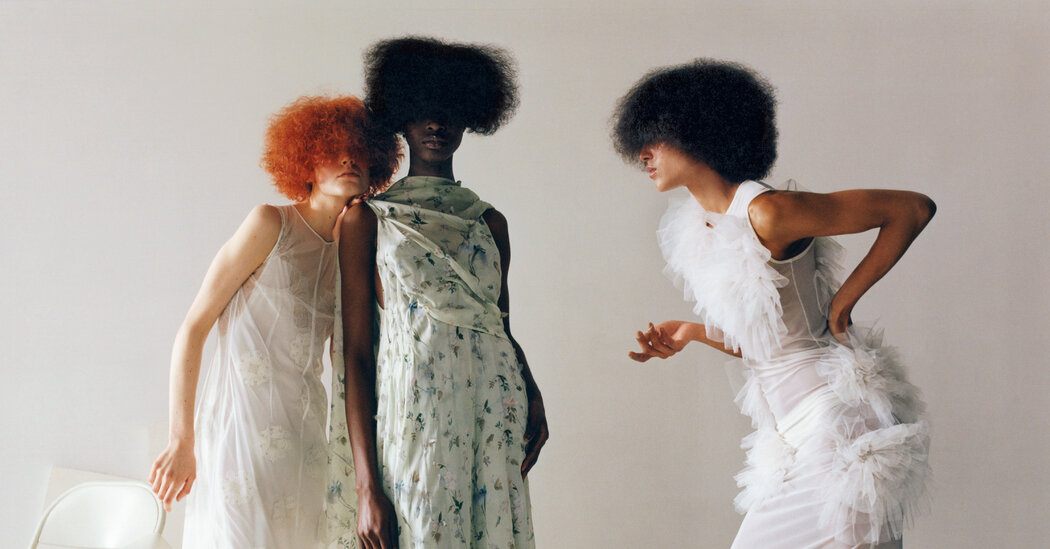 Ethereal Dresses Inspired by Spring Flowers