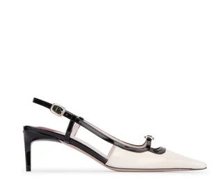 Roger Vivier Square Toe Slingback Pumps