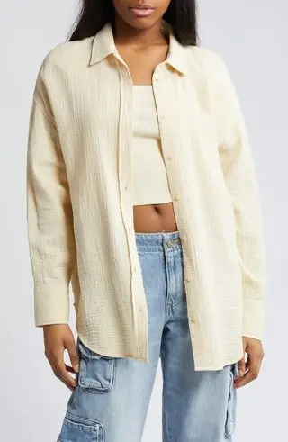 Oversized Beach Shirt