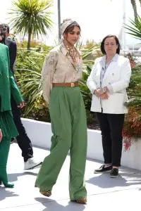 CANNES, FRANCE - MAY 17: Deepika Padukone attends the photocall for the Jury during the 75th annual Cannes film festival at Palais des Festivals on May 17, 2022 in Cannes, France. (Photo by John Phillips/Getty Images)