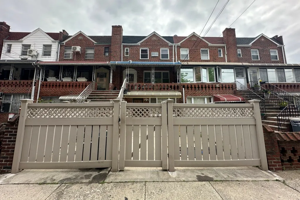 NYPD detectives are investigating the death of Svitlana Indelicato 50,   found with neck injuries inside her Brooklyn apartment 1608 80 St. Bensonhurst