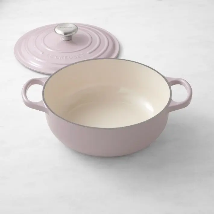 Enameled Cast Iron Sauteuse Pan