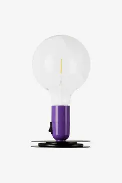 Flos Purple Lampadina Table Lamp