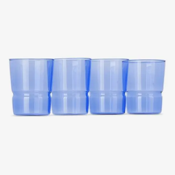 Ichendorf Milano Blue Tap Tumbler Set, 4 Pcs