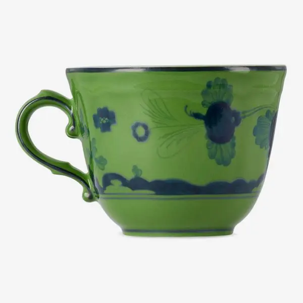 Ginori 1735 Green Oriente Italiano Espresso Cup