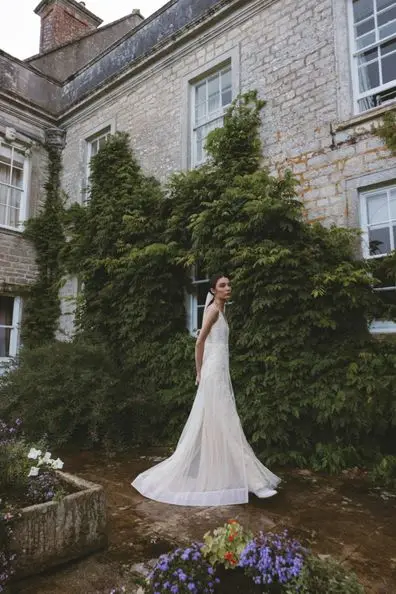 Boots Barn fast fashion wedding dress