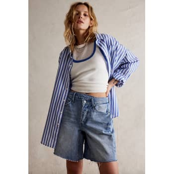 I’ll Be Living in These Free People Denim Shorts 24/7 This Summer