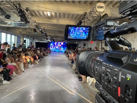 JVC FashionStock Filming Runway with JVC 2