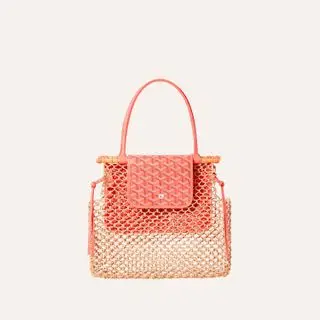 goyard aligre bag in coral