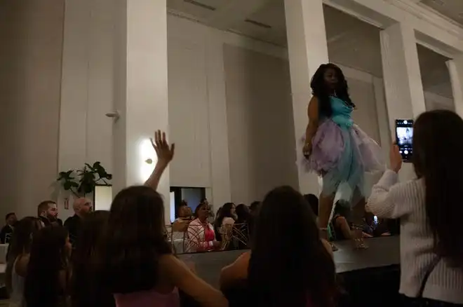 Models walk the runway at the 2024 Spring Fashion Week of Rochester on May 17, 2024 in Rochester, N.Y.