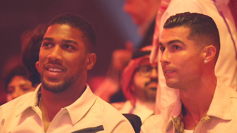 Is Cristiano Ronaldo at Fury vs. Usyk? Celebrity guest list for undisputed heavyweight boxing title fight revealed