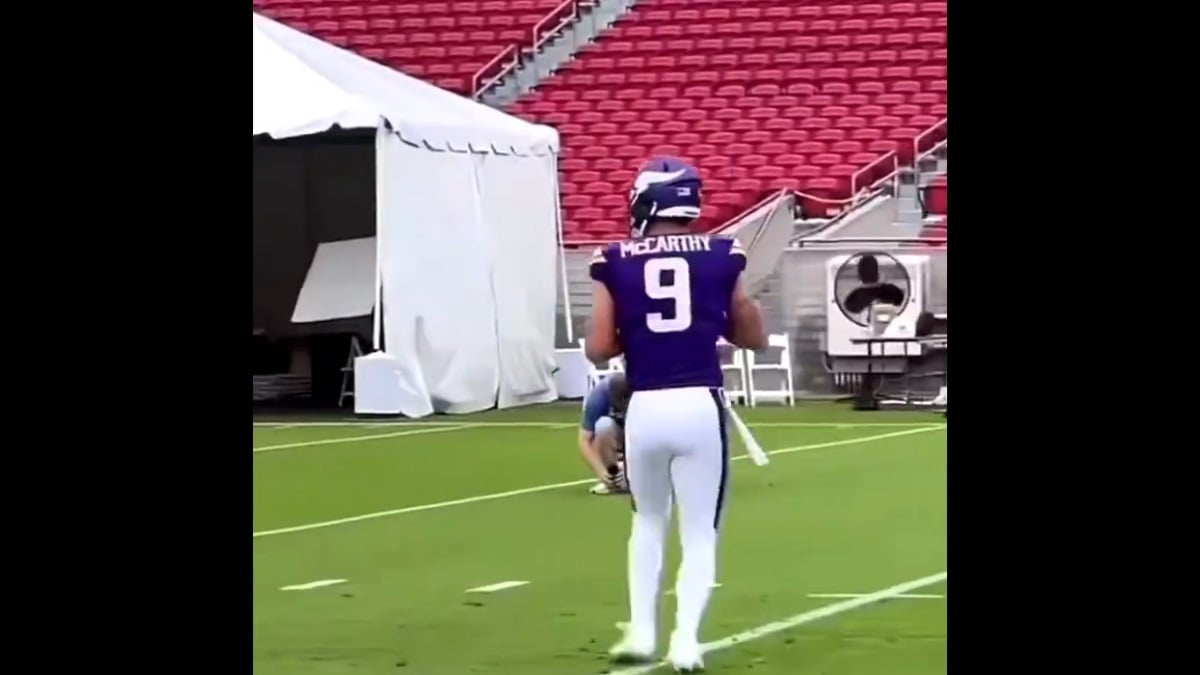Bears Twitter Welcomes JJ McCarthy To The NFL In Brilliant Fashion