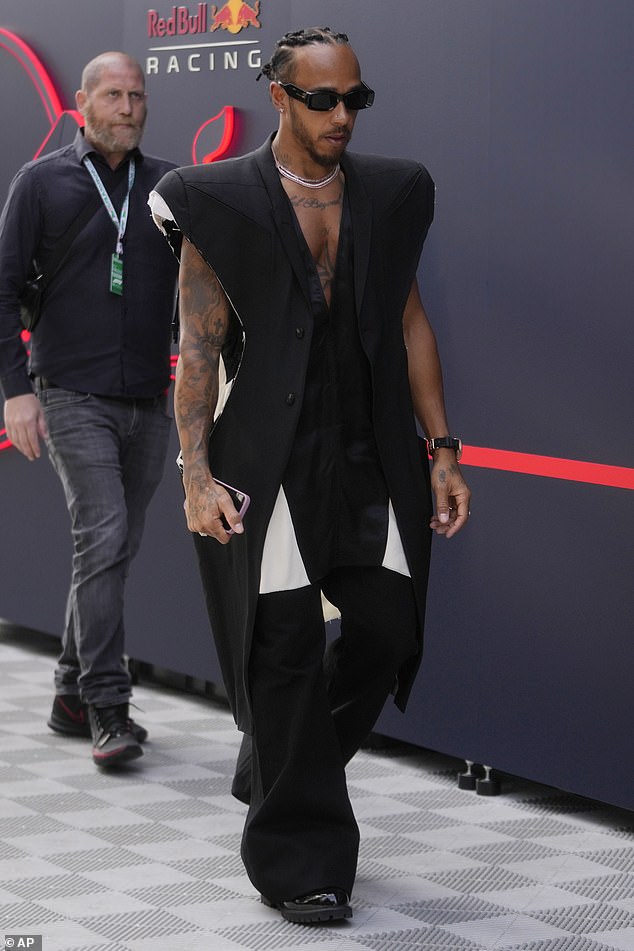 Lewis Hamilton showcases quirky fashion sense at Italian Grand Prix