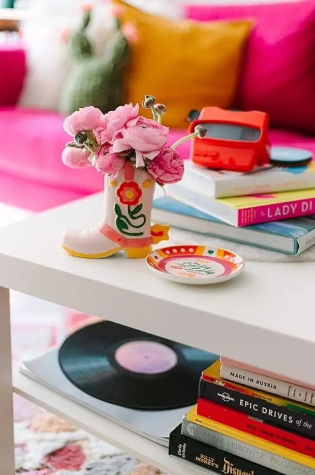 funky bright living room