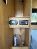 2022 custom Timberline towable from Homegrown Trailers is a tiny house and travel trailer hybrid with off-grid capabilities