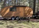 2022 custom Timberline towable from Homegrown Trailers is a tiny house and travel trailer hybrid with off-grid capabilities