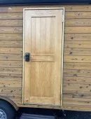2022 custom Timberline towable from Homegrown Trailers is a tiny house and travel trailer hybrid with off-grid capabilities
