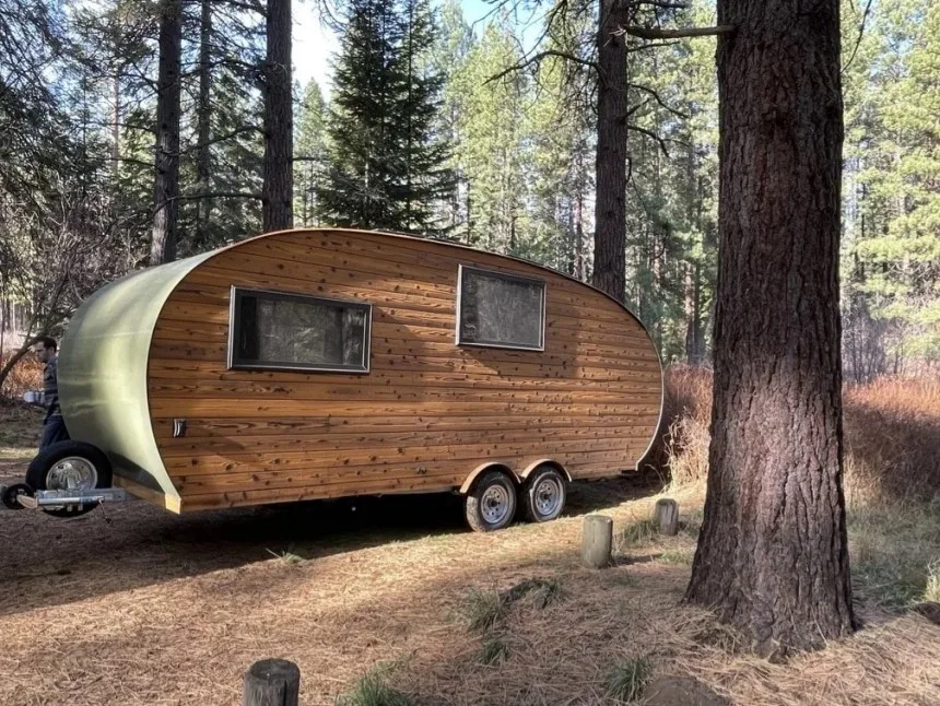 2022 custom Timberline towable from Homegrown Trailers is a tiny house and travel trailer hybrid with off-grid capabilities 2022 custom Timberline towable from Homegrown Trailers is a tiny house and travel trailer hybrid with off-grid capabilities