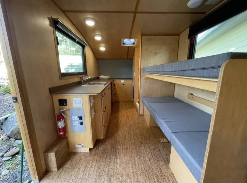 2022 custom Timberline towable from Homegrown Trailers is a tiny house and travel trailer hybrid with off-grid capabilities 2022 custom Timberline towable from Homegrown Trailers is a tiny house and travel trailer hybrid with off-grid capabilities