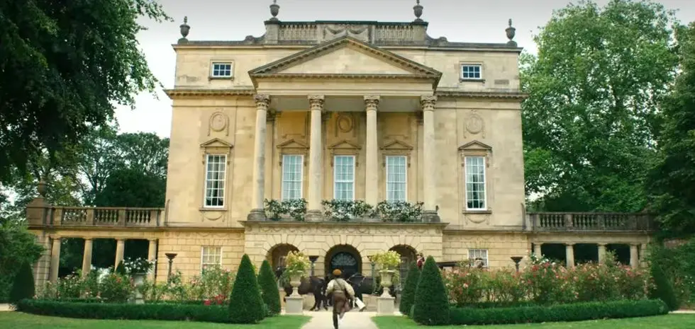 in bridgerton, the exterior of lady danbury's residence is played by the holburne museum of art