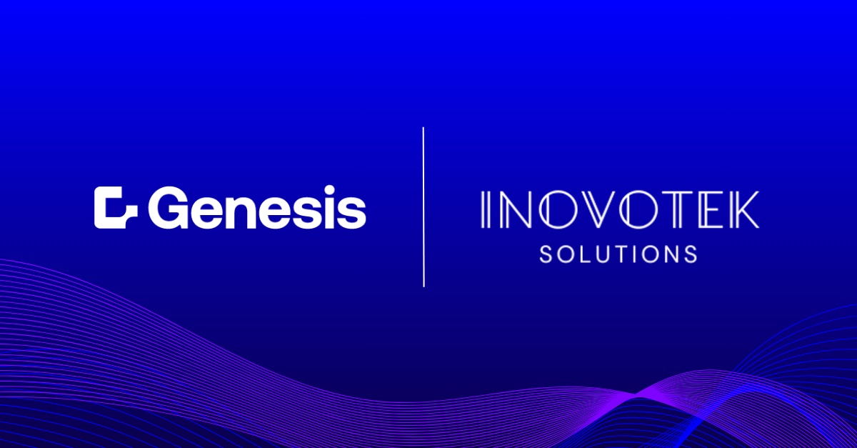 Genesis, Inovotek Solutions partner to accelerate software innovation in fin markets