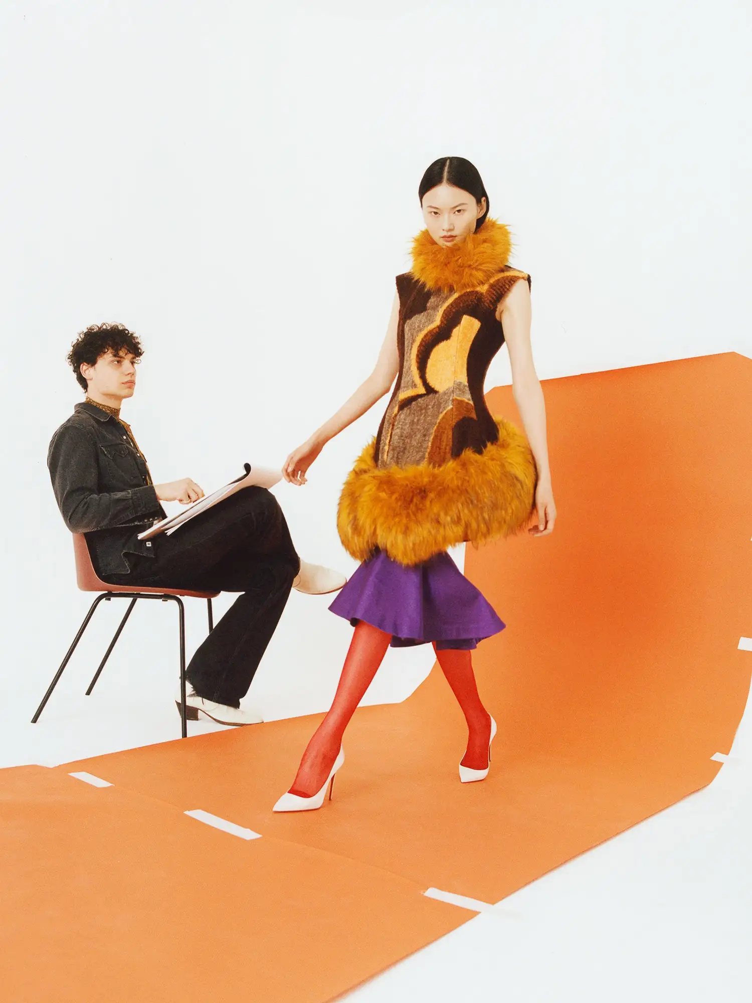 Image may contain Book Publication Clothing Footwear High Heel Shoe Person Teen Adult Chair and Furniture