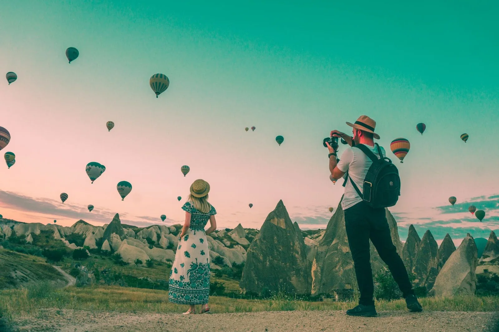 Hot air balooning