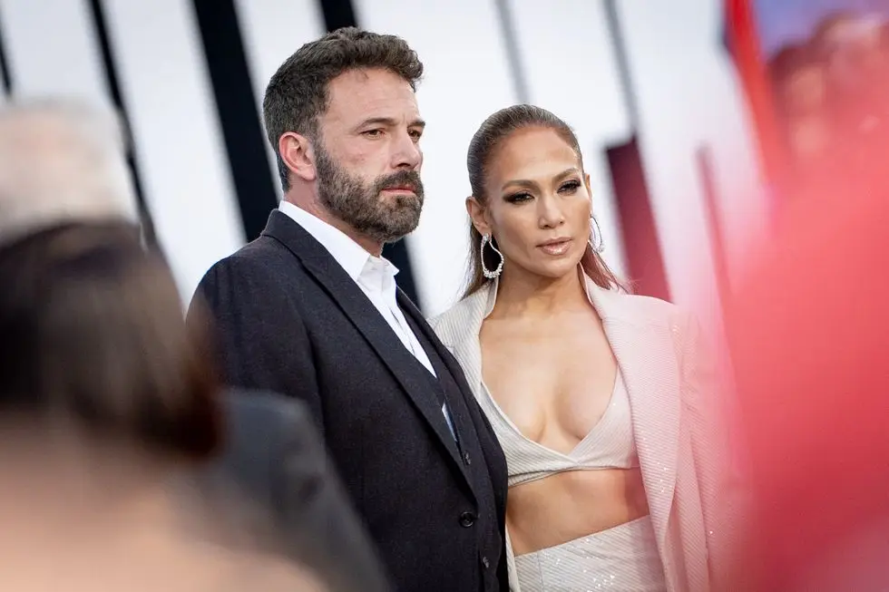 los angeles, california may 10 ben affleck and jennifer lopez attend the los angeles premiere of netflixs the mother at westwood regency village theater on may 10, 2023 in los angeles, california photo by emma mcintyrewireimage