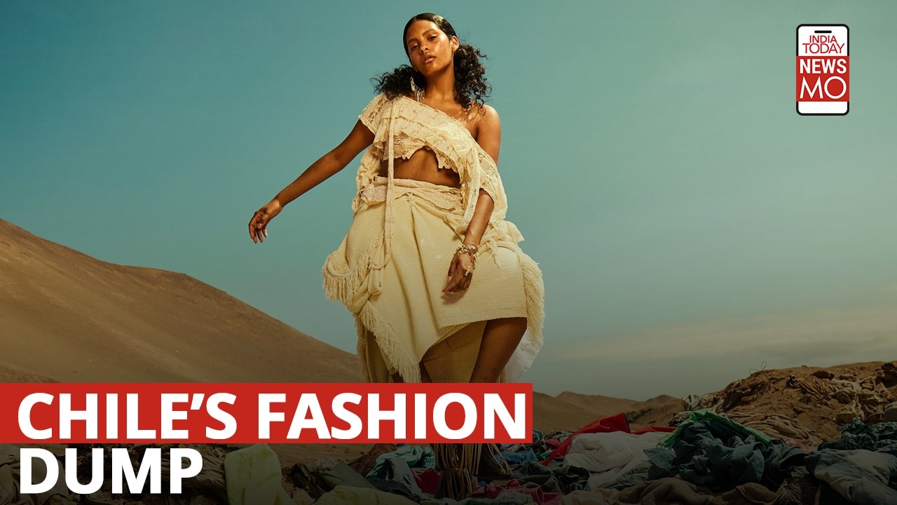 Chile Fashion Week on fast-fashion desert dump that can be seen from space