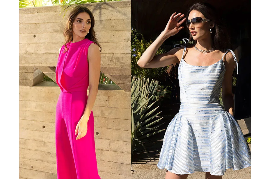 A collage of various women posing for the camera