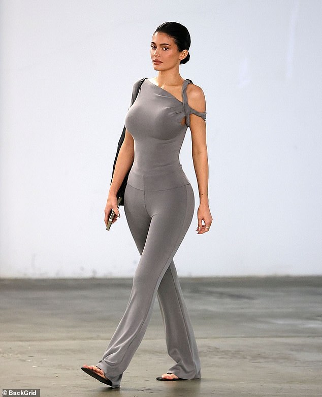Kylie Jenner displays her VERY edgy fashion