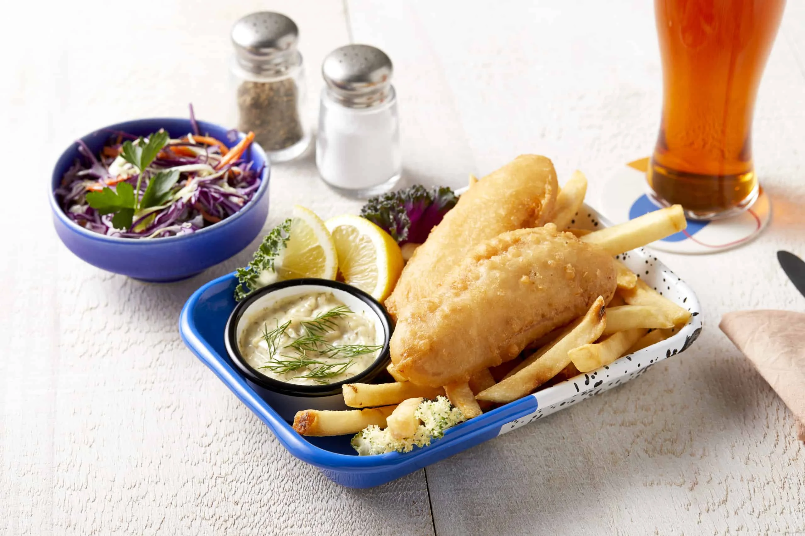 Fish and Chips vegan