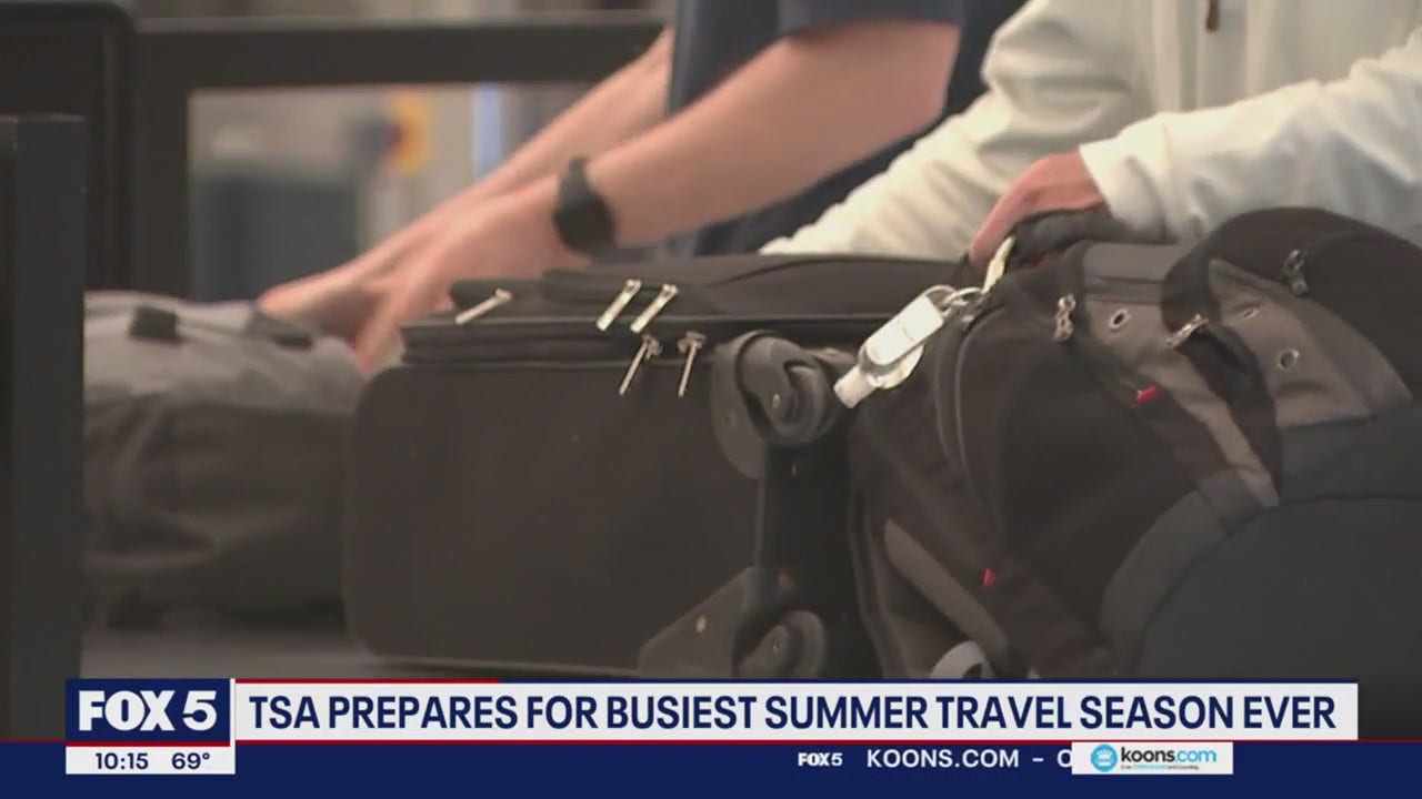 TSA preps for busiest summer travel season ever