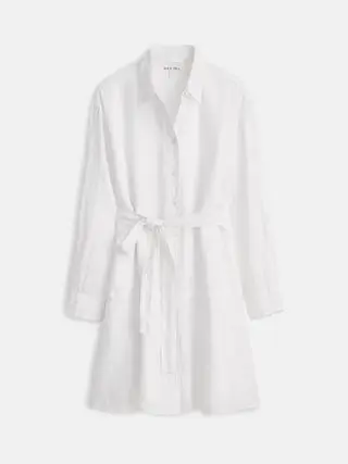 Lilia Shirt Dress in Linen