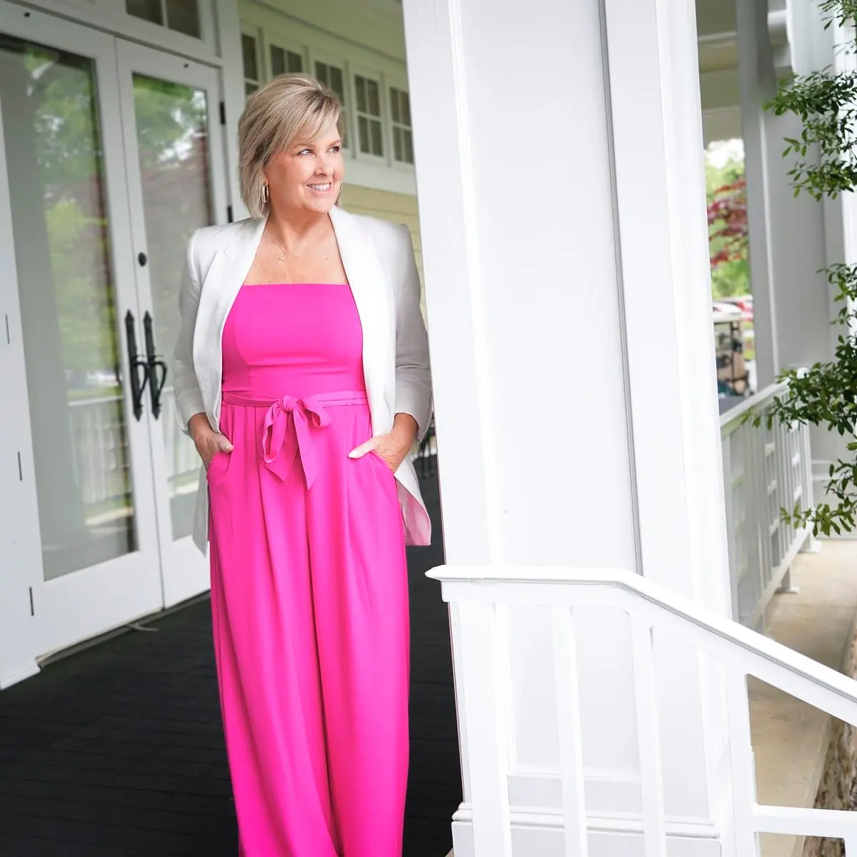 Over 50 Fashion Blogger, Tania Stephens is wearing colorful summer fashions from Kohl's16