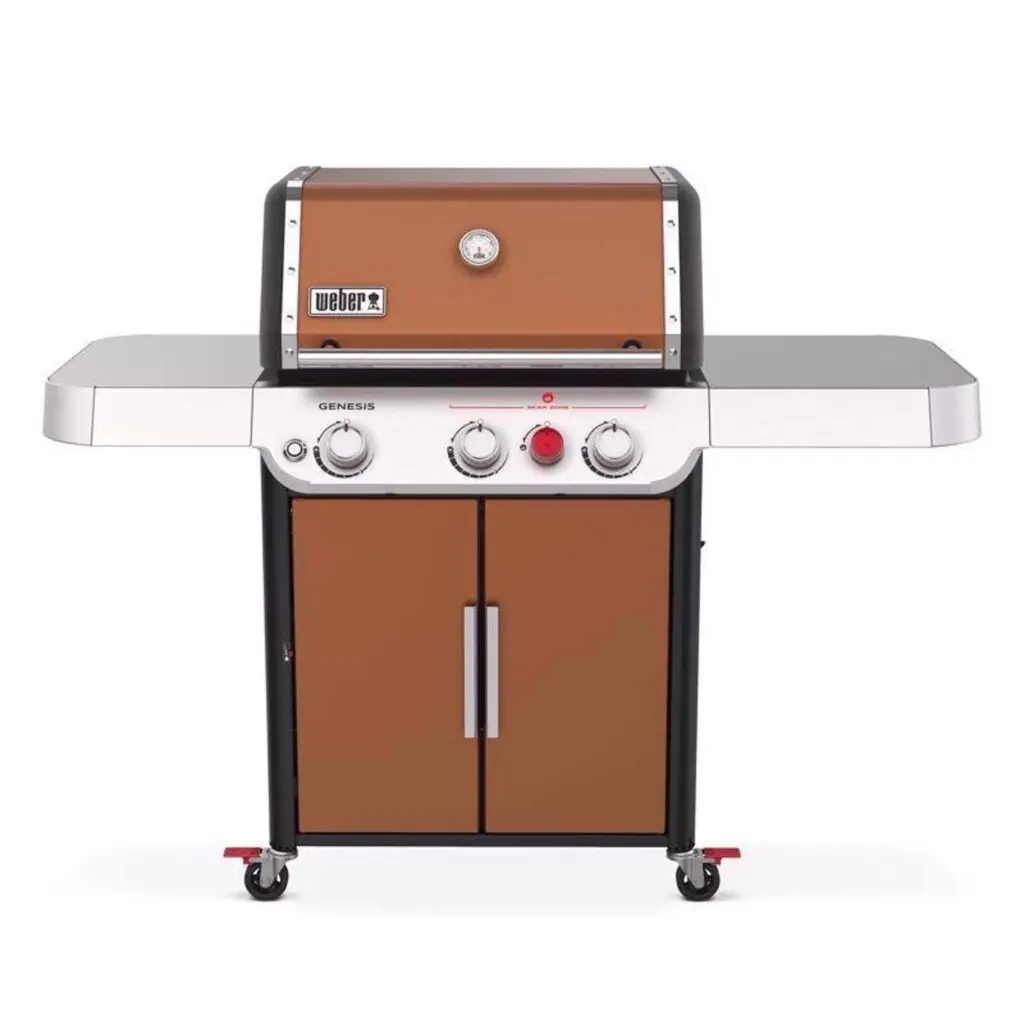 There are a ton of grills on the market, but the Weber Genesis grill is our favorite.