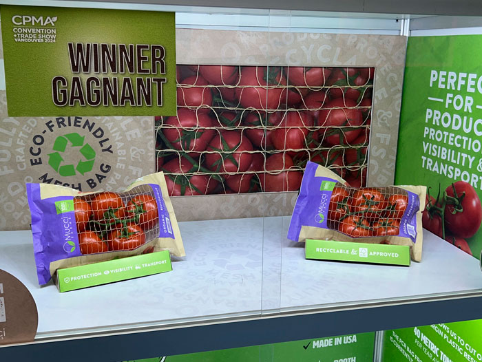 CMSA Sustainable Biodegradable Paper Bag “Earthpack,” Wins Prestigious Packaging Innovation Award at CPMA Produce Show