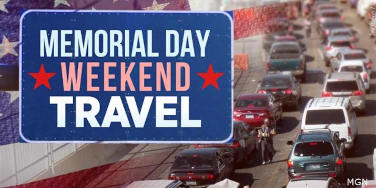 AAA projects the second highest traveled Memorial Day on record