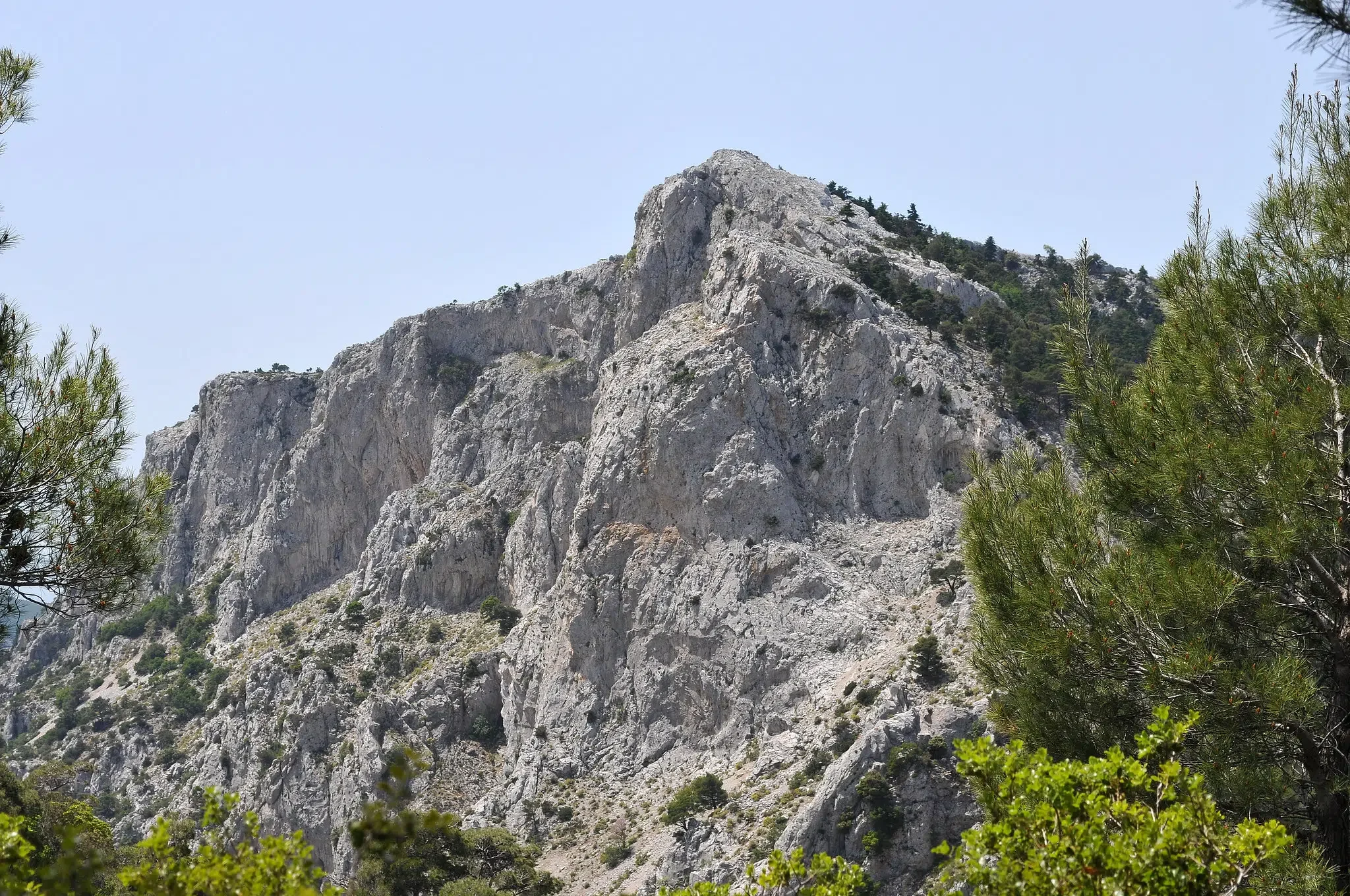 Mount Parnitha. 