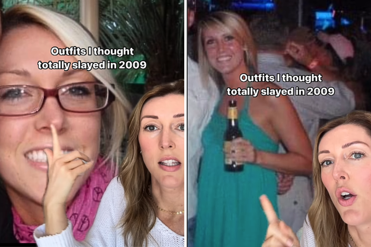 Woman’s late-2000s outfits she thought “slayed” have internet in stitches