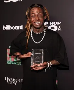 Lil Wayne at Billboard R&B Hip-Hop Live held at The Novo on August 8, 2023 in Los Angeles, California. (Photo by Christopher Polk/Billboard via Getty Images)