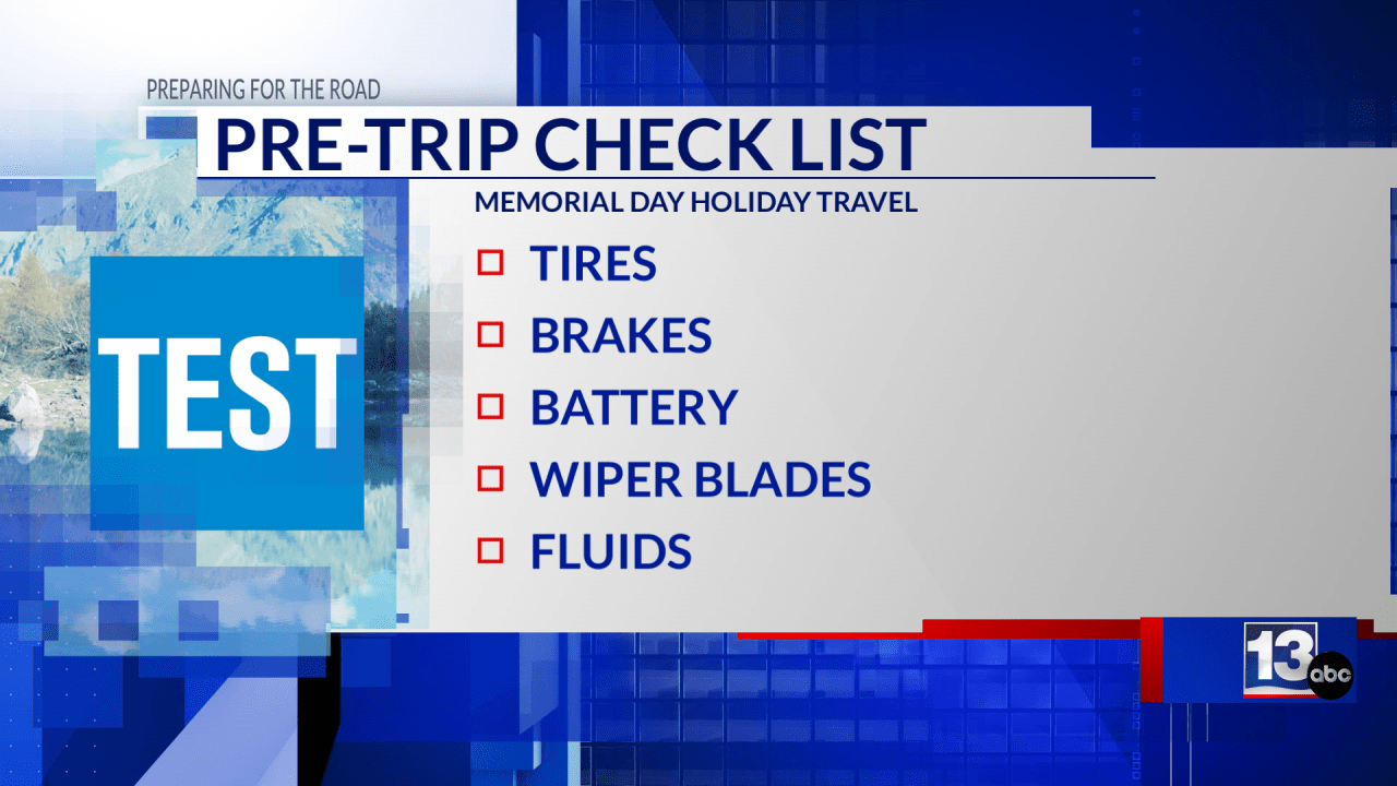 Memorial Day weekend travel tips and gas prices update