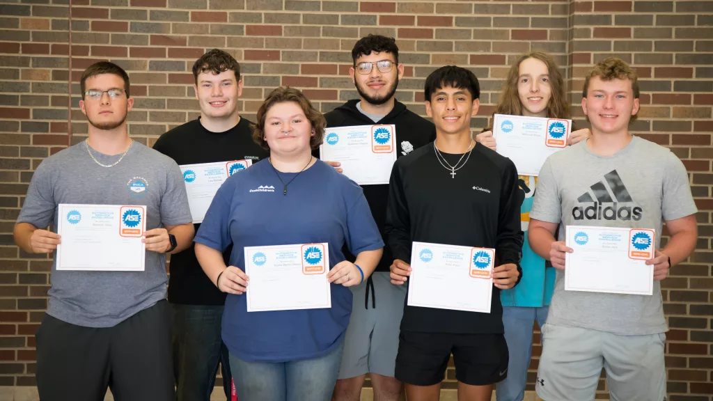 BHS Automotive Tech Students Earn ASE Certifications