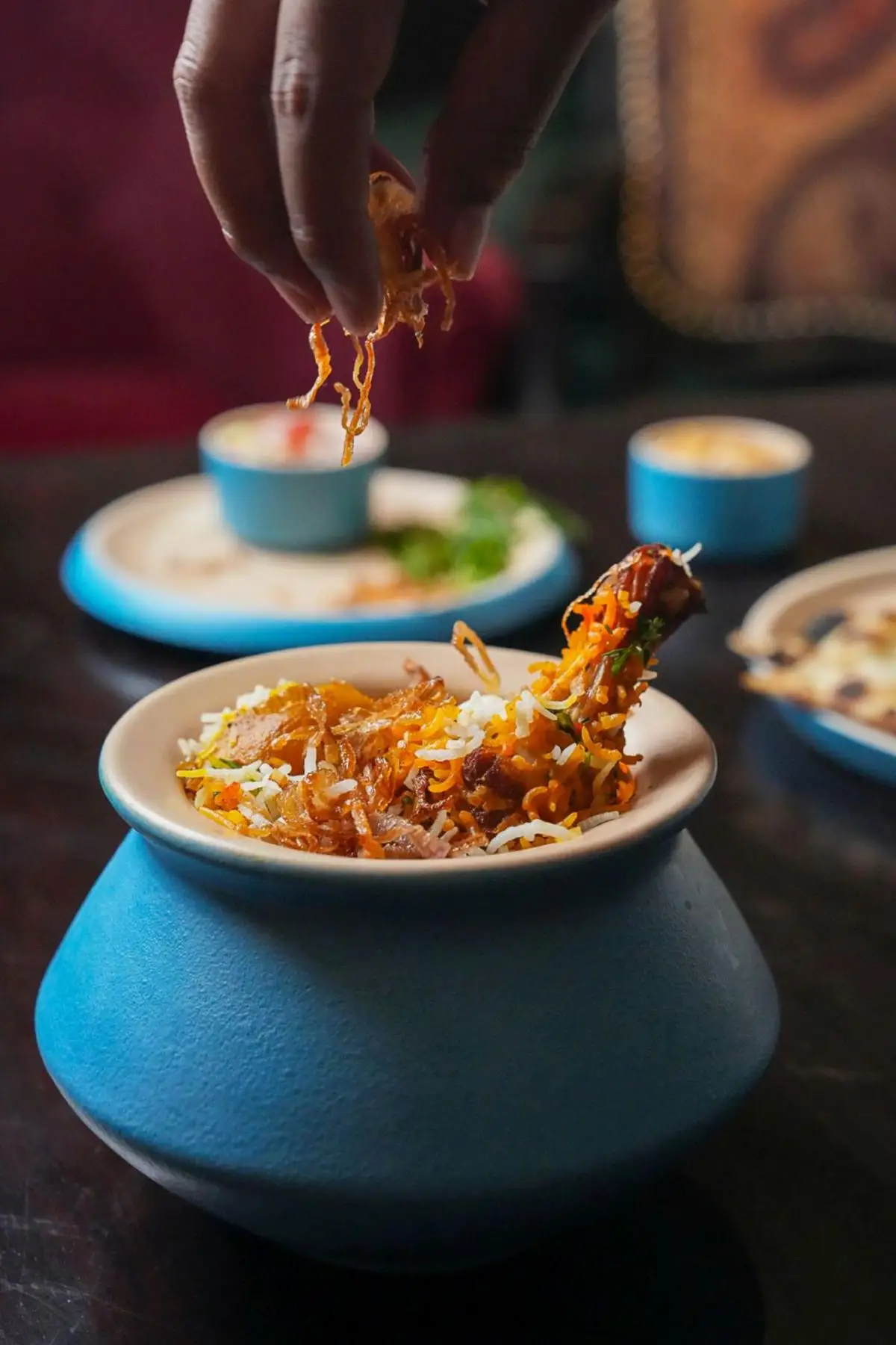 Mughlai ghost biryani at Sally by 1522